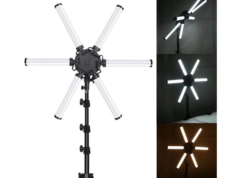 26Inch Six Arms LED Live Show Light