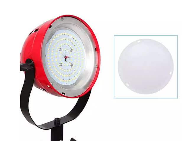 50W Dimmable LED Red Head Photo Video Hot Light Continuous Lamp for Photography and Video