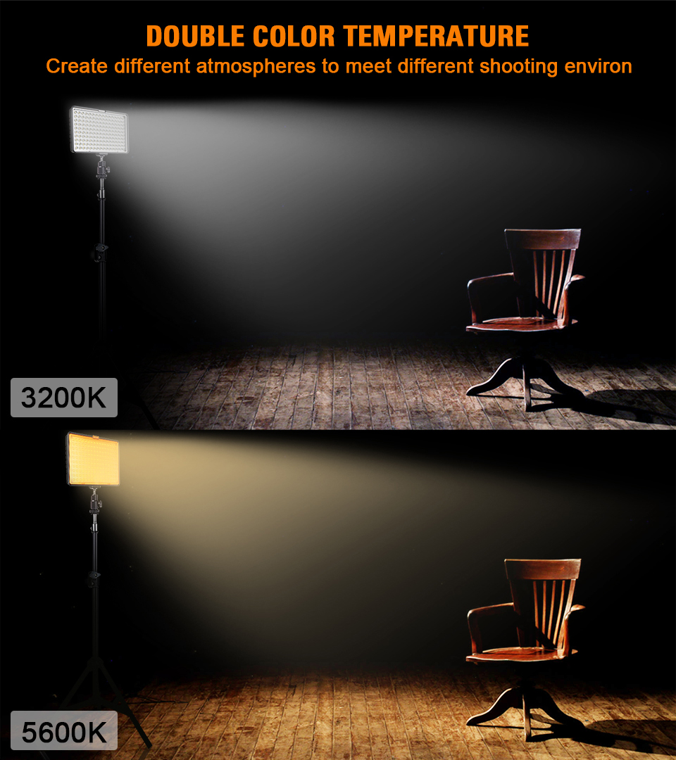 (NP-LL160S LED Photography Fill Light)Technical Specification